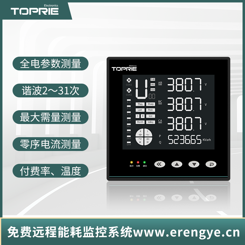 TP613 多功能諧波電能表【已下架】