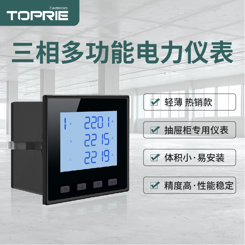 WTP611三相多功能電力儀表【已下架】