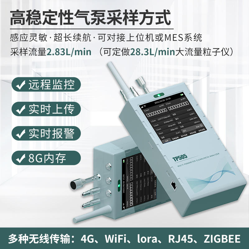 TP505塵埃粒子計數(shù)器
